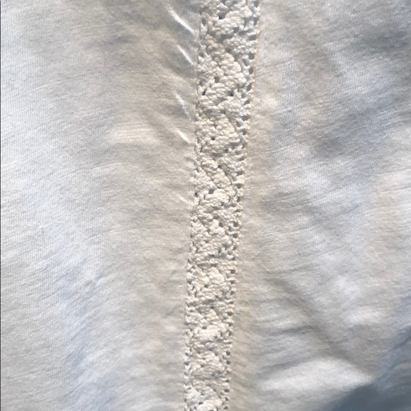 ADIVA white embroidered cotton tank size L - Picture 3 of 8